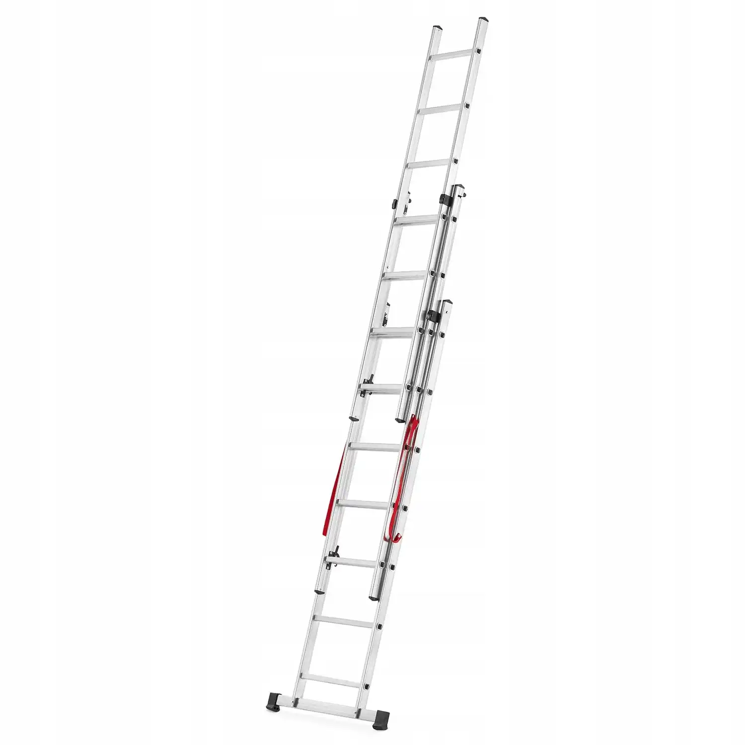 Ladder 3 Section Aluminum 3x7 Higher Aluminium Industrial Telescopic