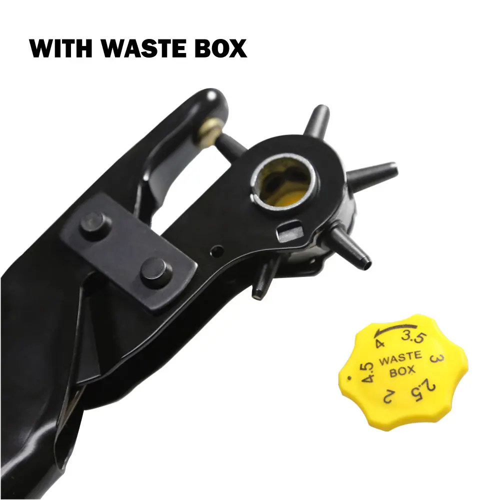 Revolving Leather Hole Punch Canvas Belt Punch Punching Plier Hydraulic