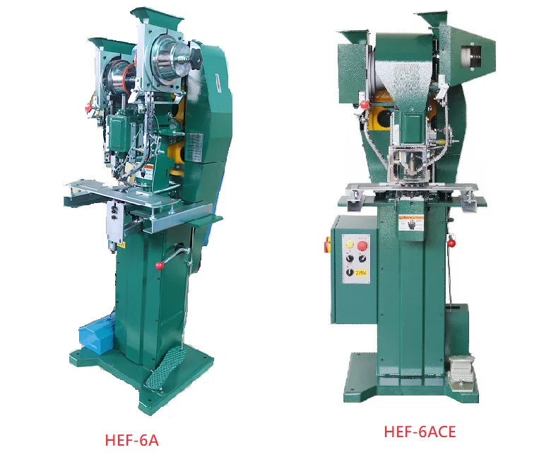 AUTOMATIC EYELET FASTENING MACHINE - HEF-6 / HEF-6A
