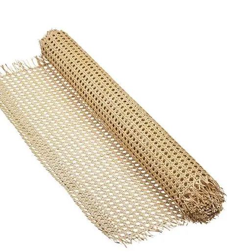 Natural Weaving Rattan Mesh Cane Webbing Roll Cheap Price