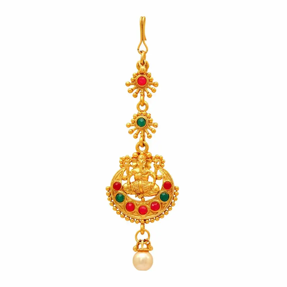 Pieza para cabeza pelo cabeza Joyería Tikka Jumar Dorado Blanco Nupcial Boda Fiesta