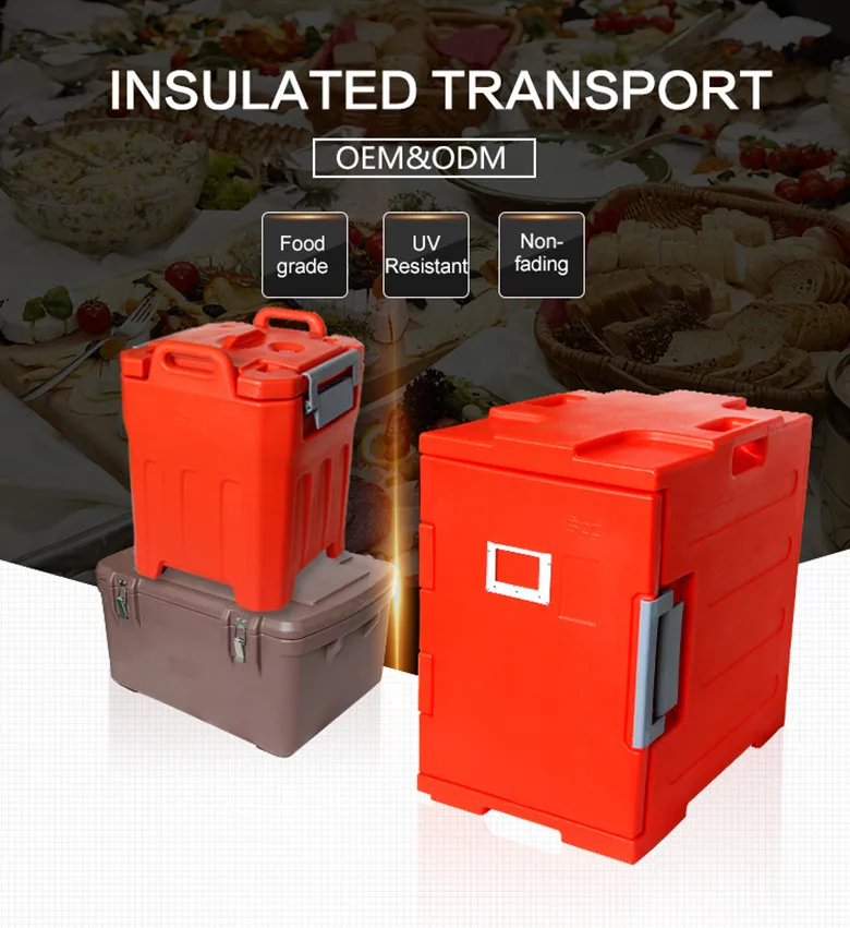 Fda Proved Insulated Food Storage Box Hot Food Carrier For Hot And Cold