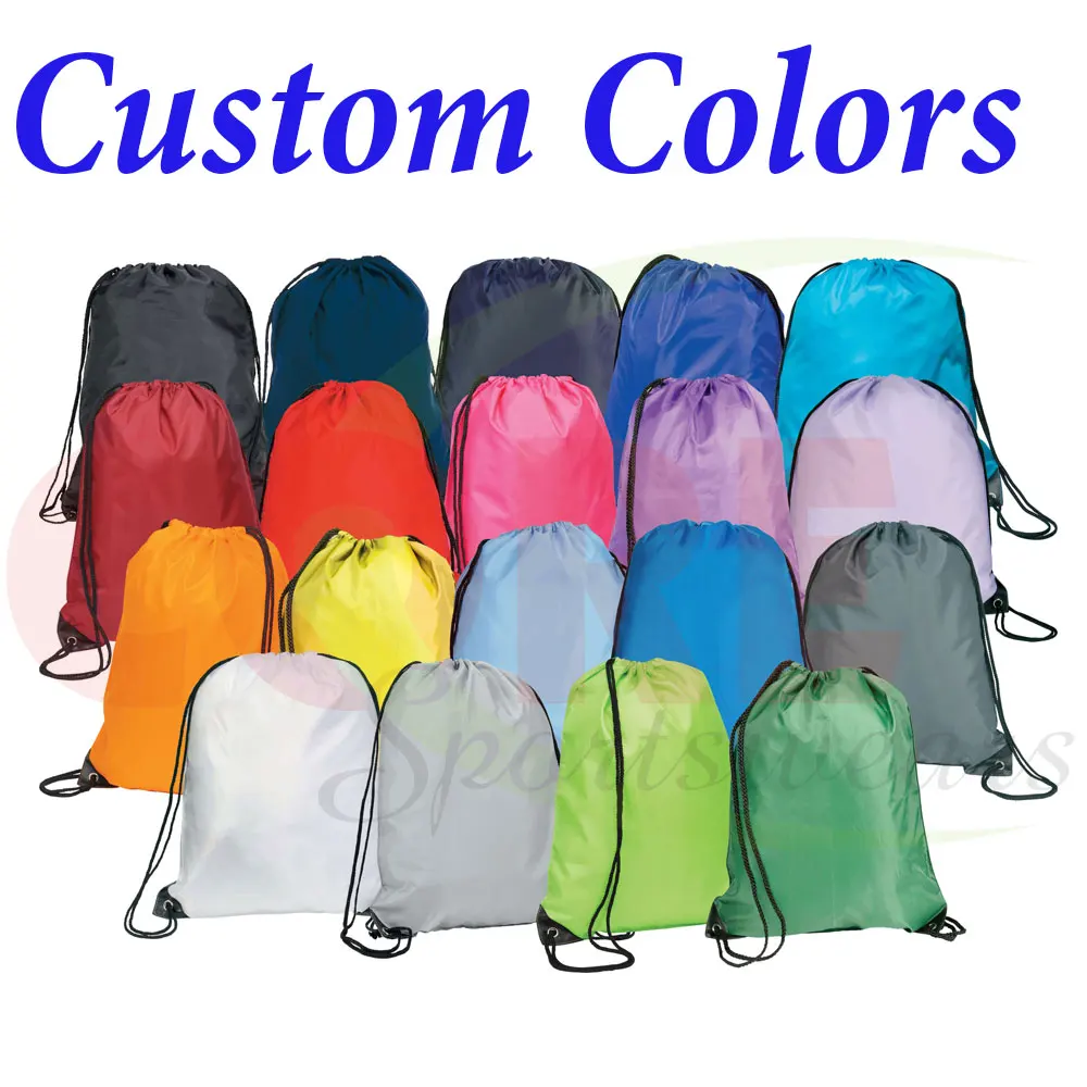 Draw String Bags Most Popular Design Draw String Pouch Polyester Market