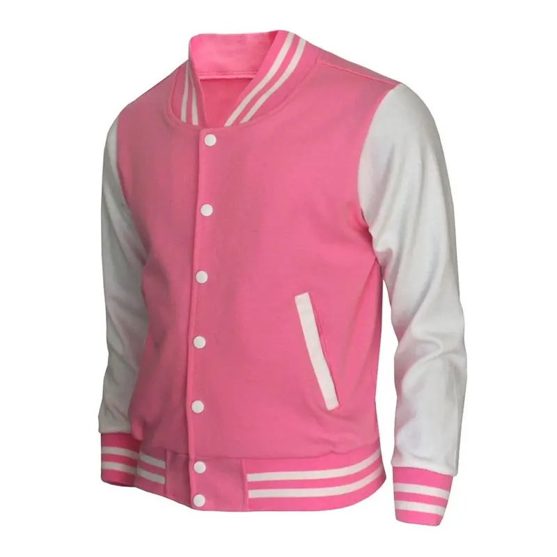 hooded baseball jacket