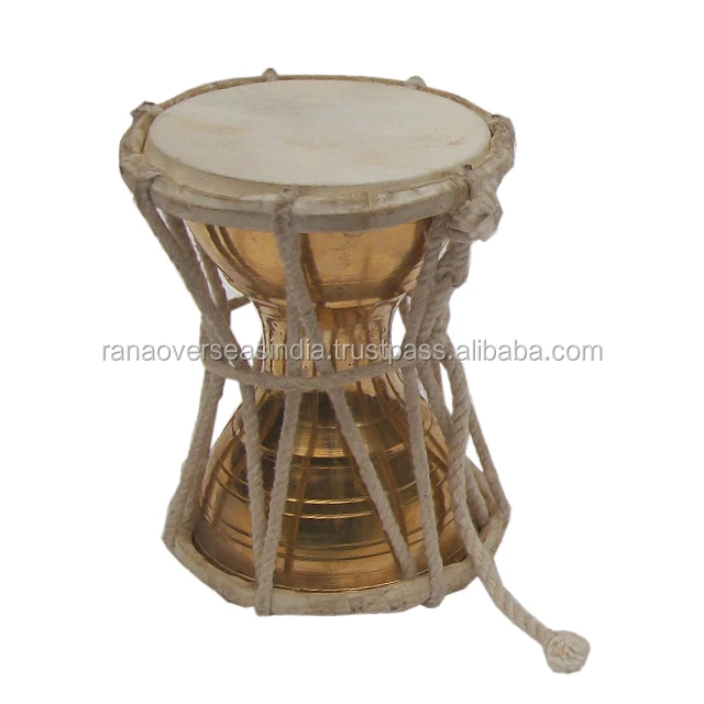 Metal Damru Hand Percussion Handmade Musical Instrument 3-7 Days IN ...