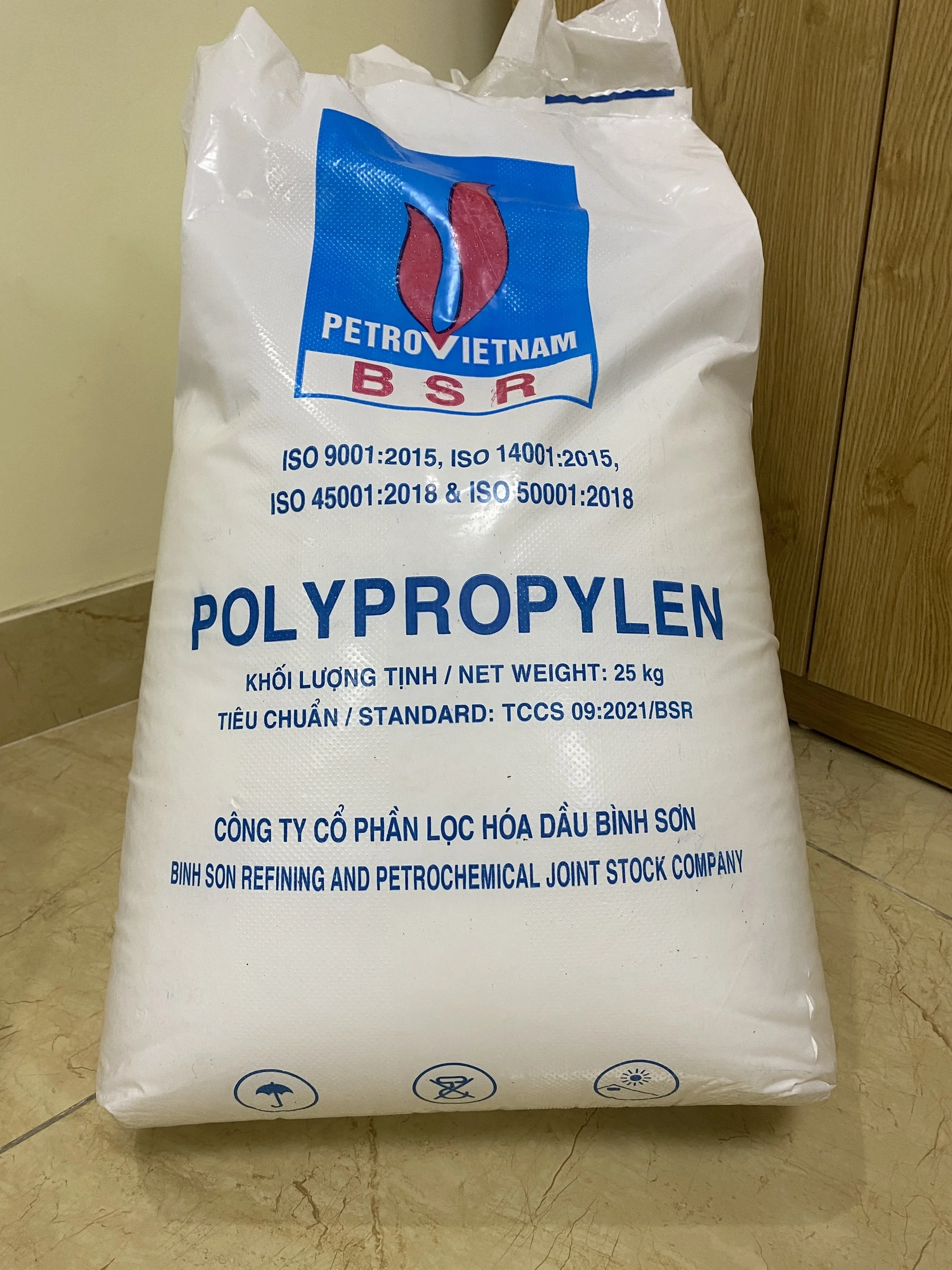 Polypropylene Raw Material Yarn/raffia Grade Vietnam Origin Bsr Brand