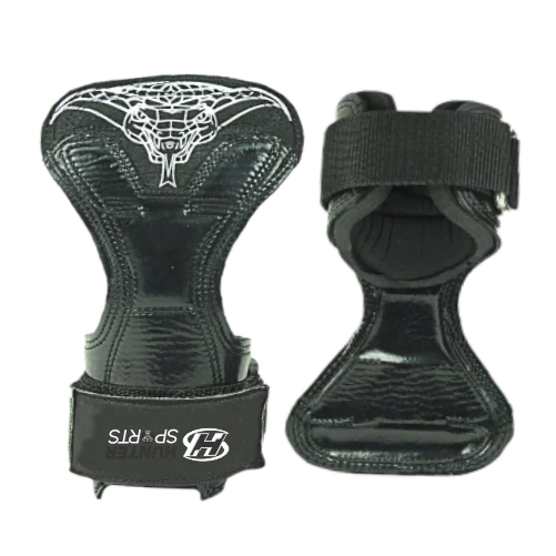 Custom Leather Weightlifting Hand Grips/gym Gloves/lifting Pad With