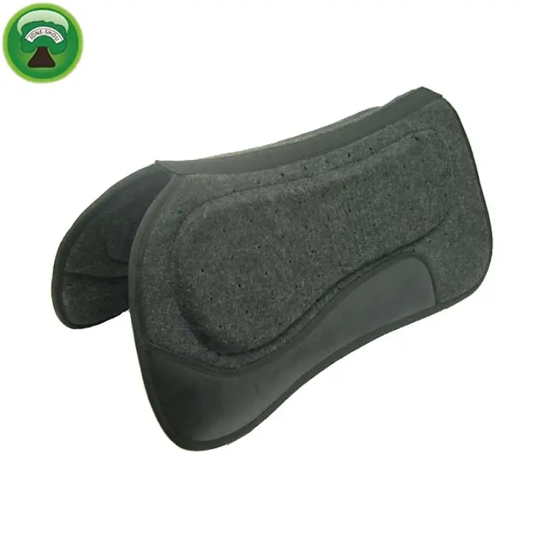 High Quality Black Western Horse Saddle Pad Riding - Buy Saddle Pad For ...