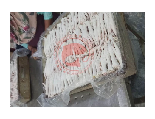 Halal Frozen Ammonia Free Chicken Feet For Bulk Order White Skin ...