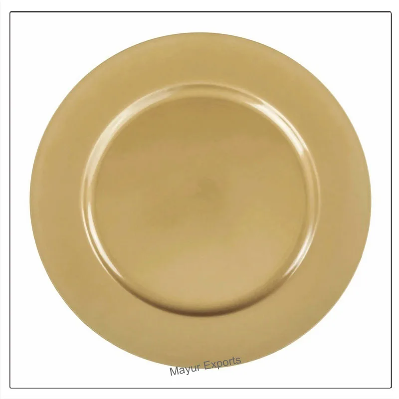 Stainless Steel Gold Charger Plate Wedding Charger Plate Buy Gold