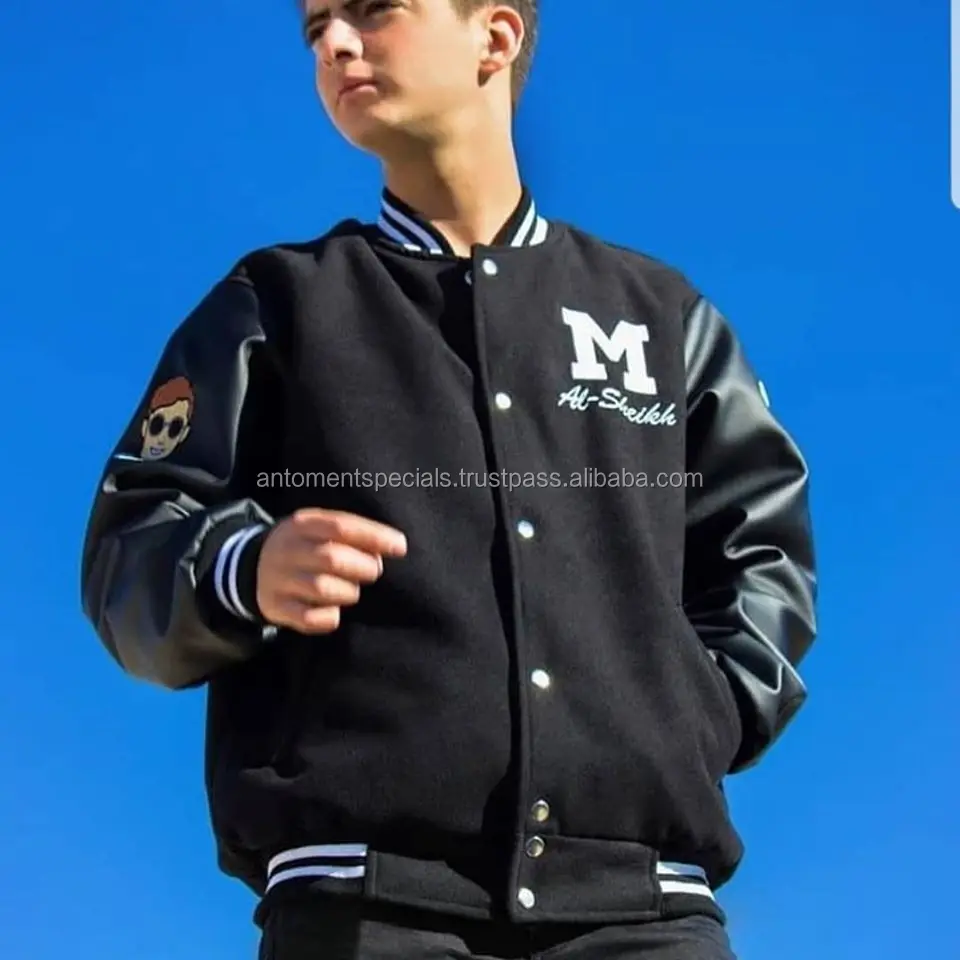 Satin Silk College Baseball Bomber Gold Satin Jacket Satin Bomber