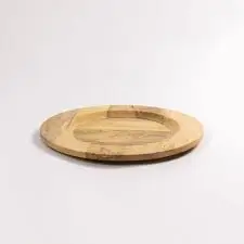 Wooden Acacia Serving Plate Dinnerware And Restaurant Wooden Charging ...