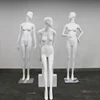 Female Dress Form Display Manikin Torso Stand Realistic Full Body Fiberglass Mannequin