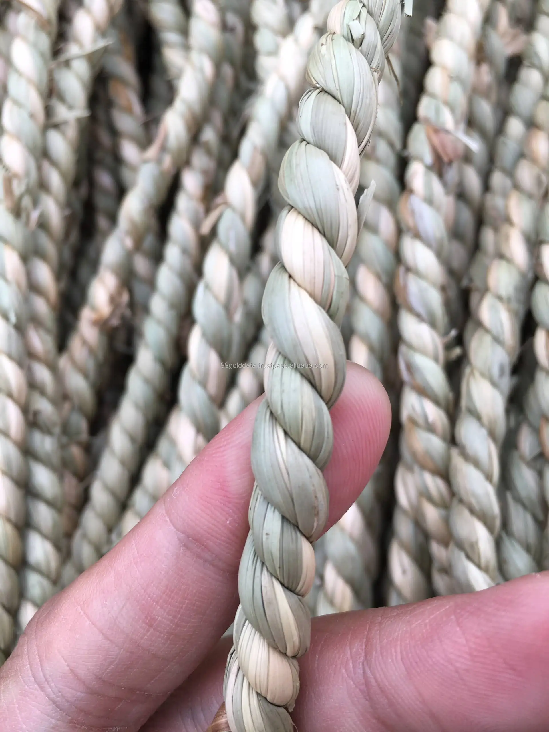 Natural Seagrass Material Seagrass Twisted Rope For Basket Wholesale