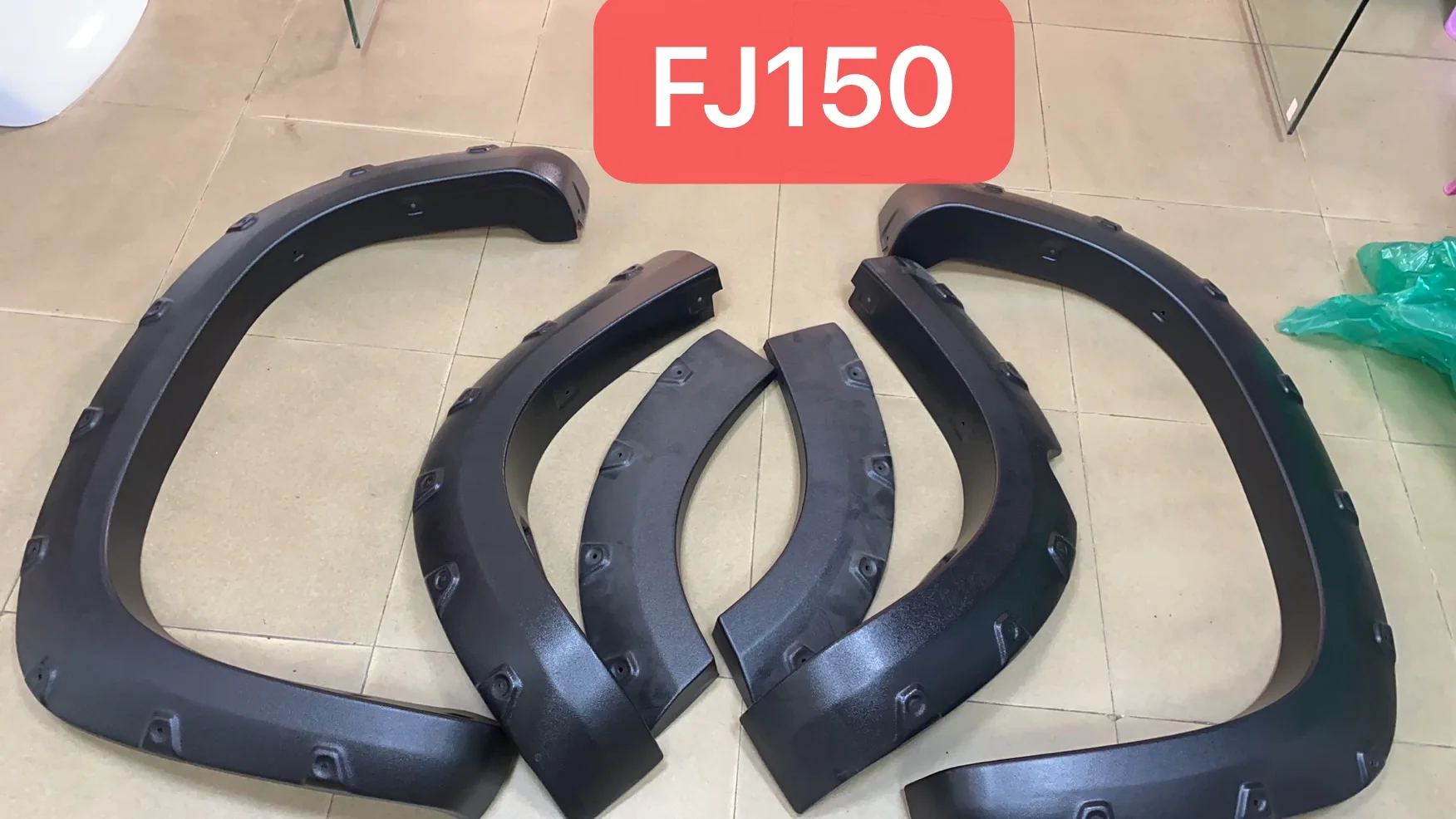 Car Fender Flares For Toyota Land Cruiser Prado 150 Series Auto 4x4