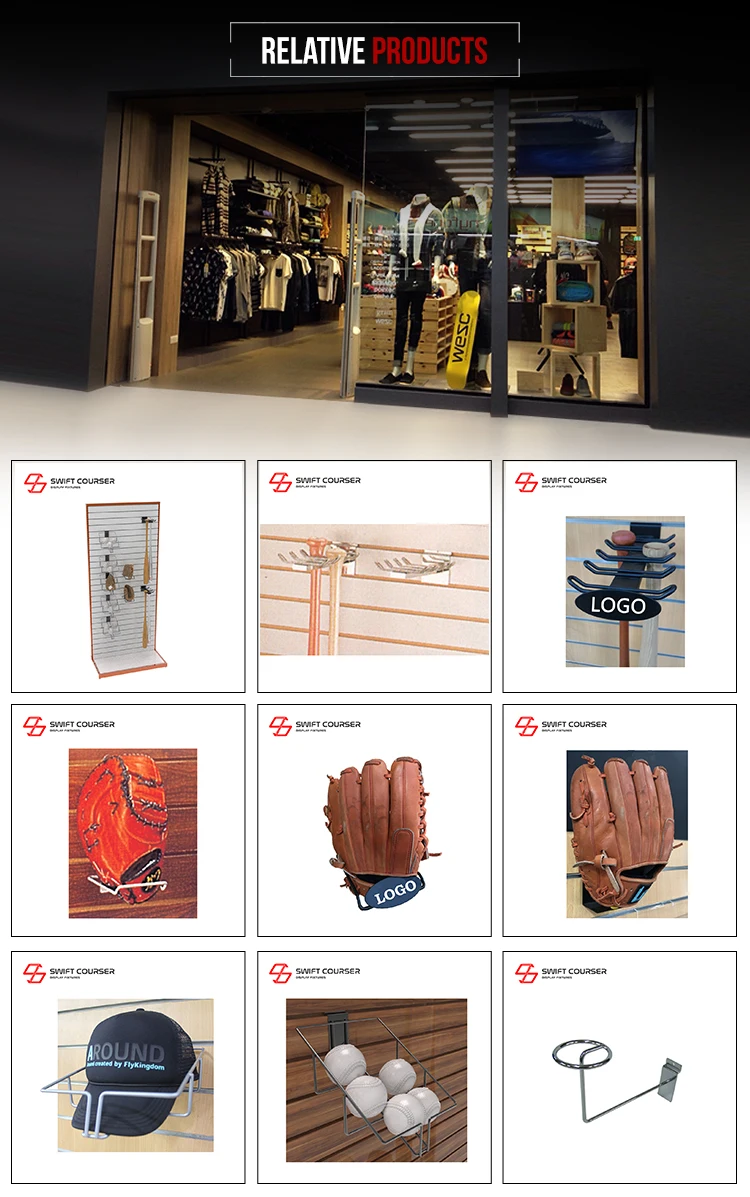 Metal Fixture Baseball Bat Holder For Slatwall - Buy Slatwall Baseball ...