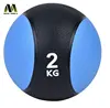 2kg Medicine Ball Weighted Fitness Rubber Wall Balls Heavy Duty Exercise Kettlebell Lifting Workout Exercise Training Fitness