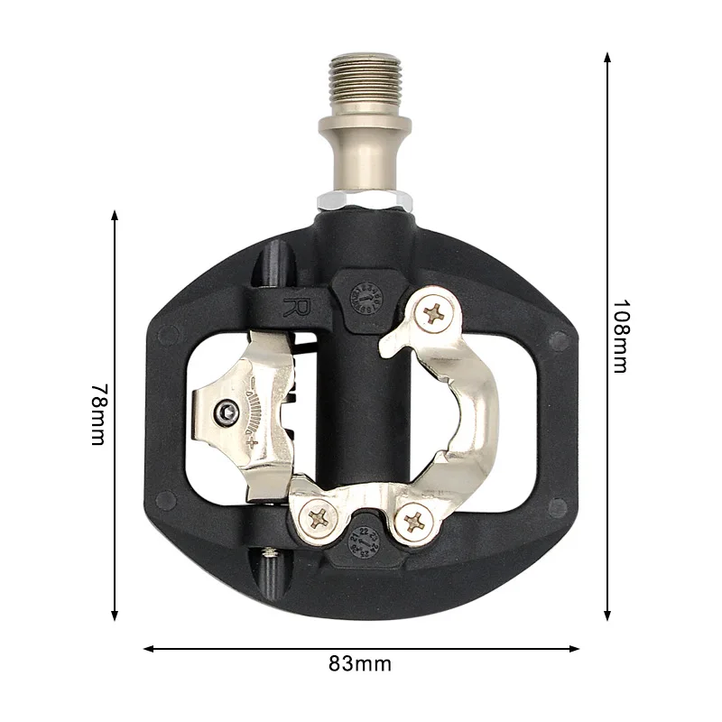 Mountain Bike Single Side Self Locking Pedal Leisure Vehicle Single