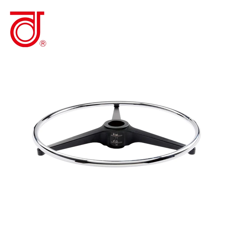 
Office metal round airplane foot rest chair foot ring 