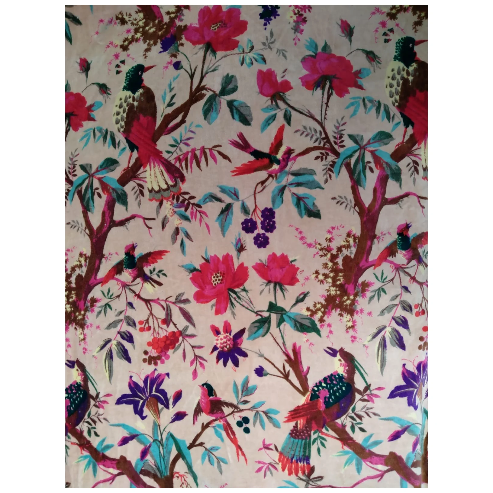 Vlfb012 Velvet Printed Fabric Wholesale From India Wholesale Velvet