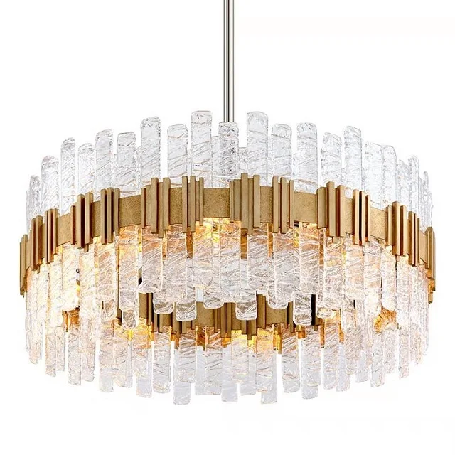 Chandelier light for living room  decoration JM2906  50W  80-90 lm/w  AC265V fabric + metal material