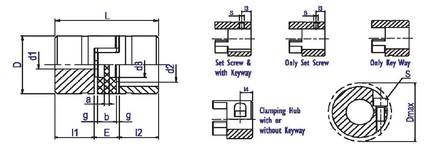 Flexible Shaft Couplings (star Couples / Coupler) - Engimech Products ...