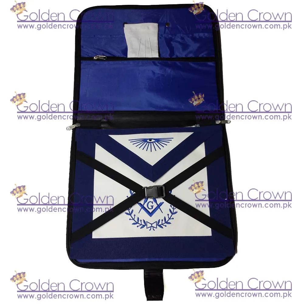 Masonic Regalia Aprons File Case With Hard Handle For Mm/wm Apron In