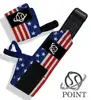 USA Flag Printed Fitness Wear Wrist Wraps.
