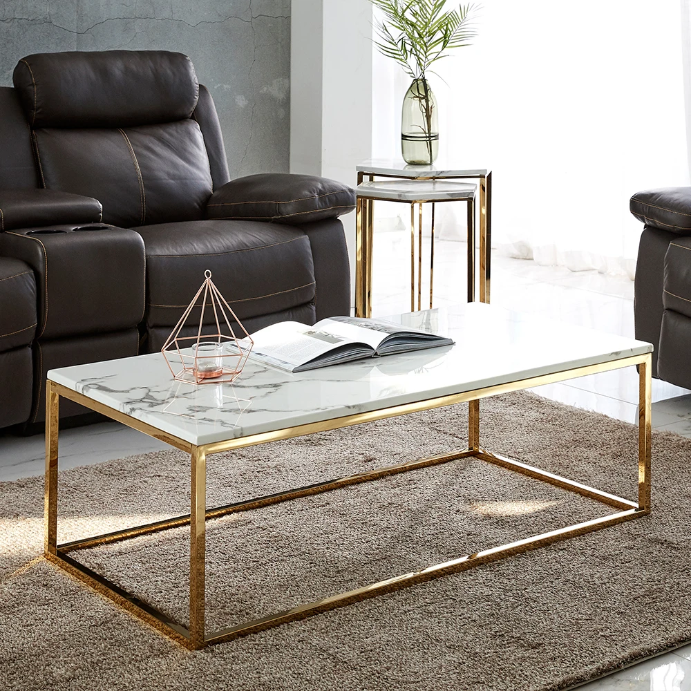 center table gold legs