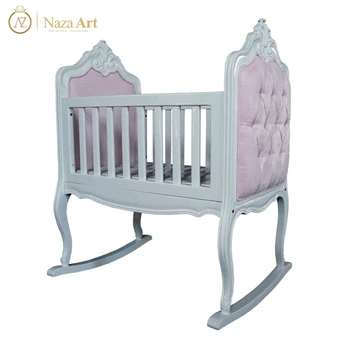 teak wood baby cradle