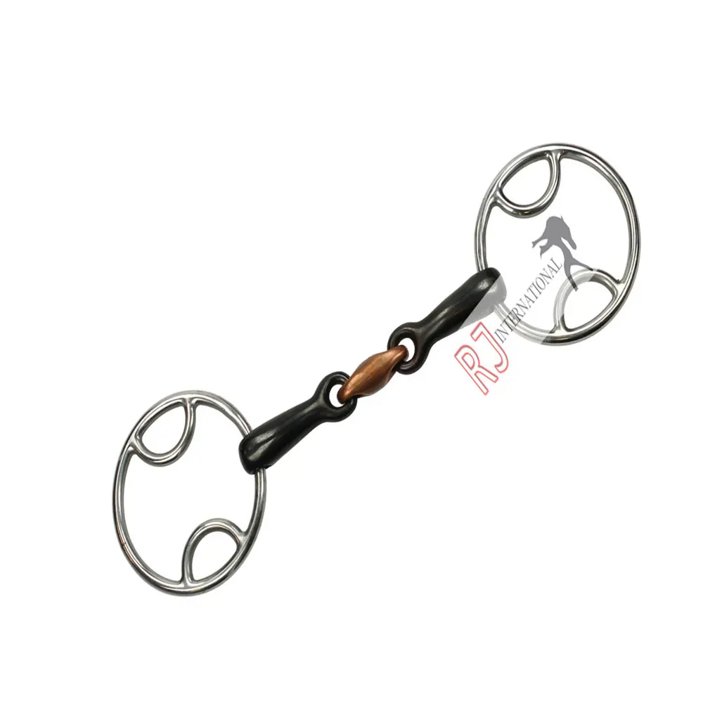 New Horse Sweet Black Iron Bevel Wilkie Bit 4.5