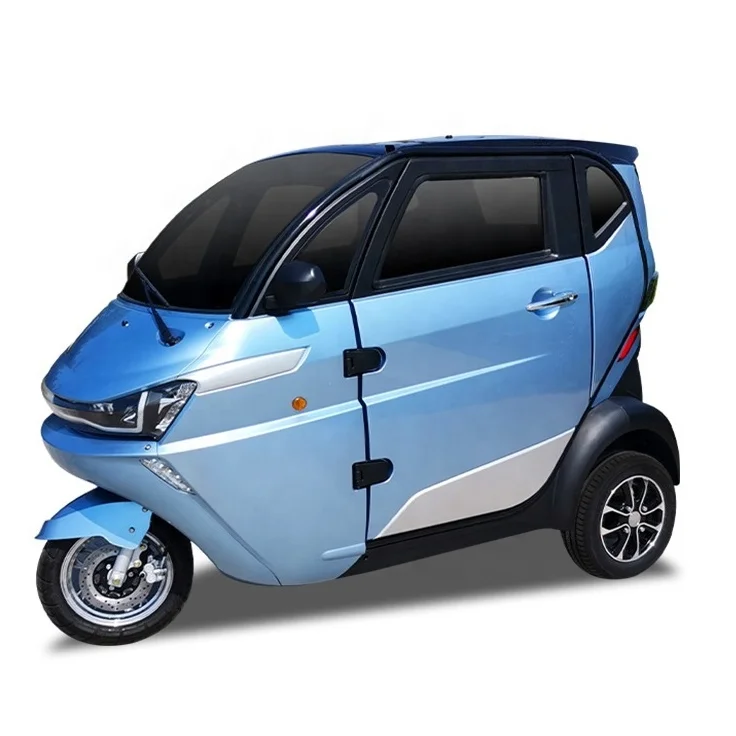 Eec Euro5 Fully Enclosed Moped Long Range Passenger Three Wheel Scooter ...