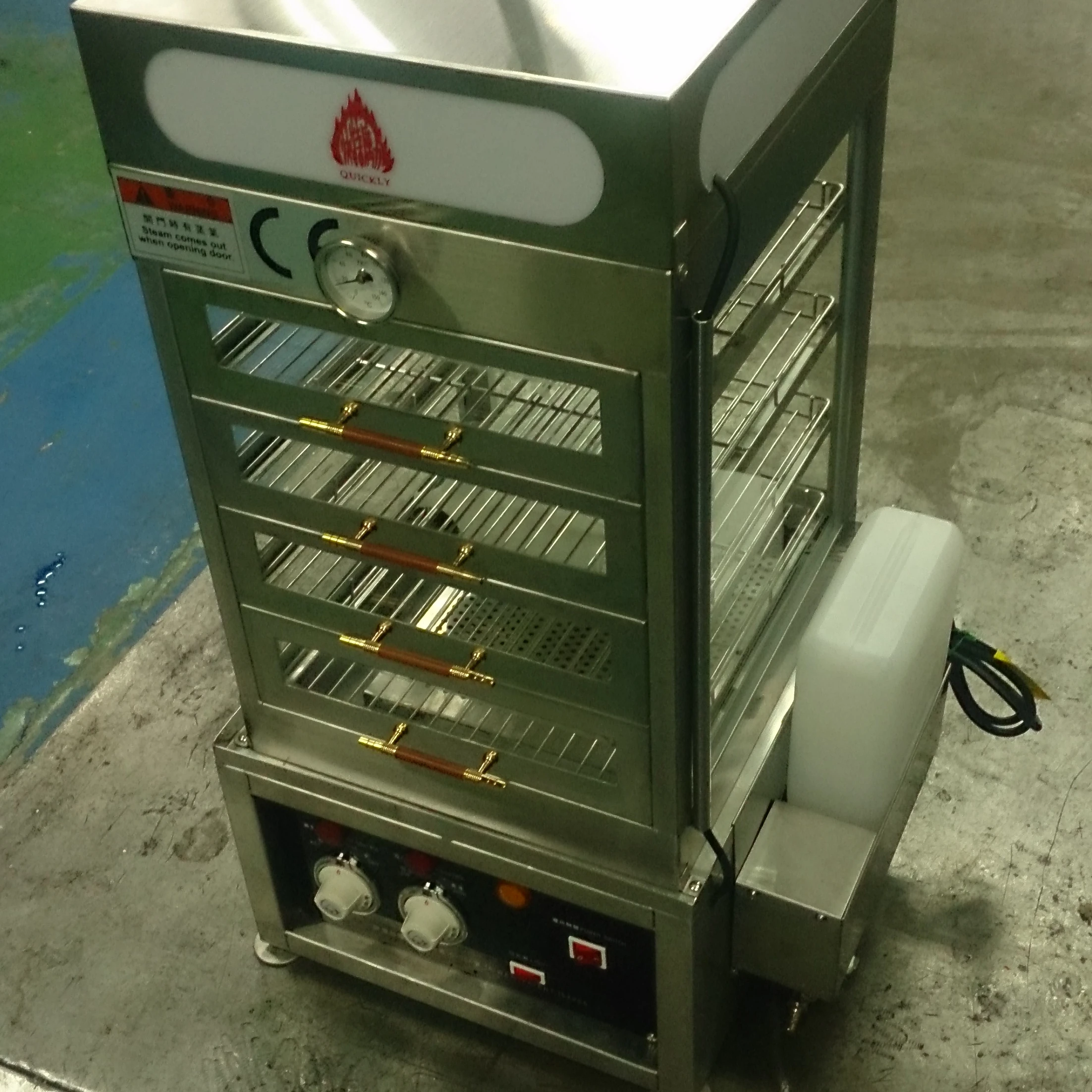 Commercial Food Warmer/4 Layer Stainless Warmer/Commercial Bun Warmer