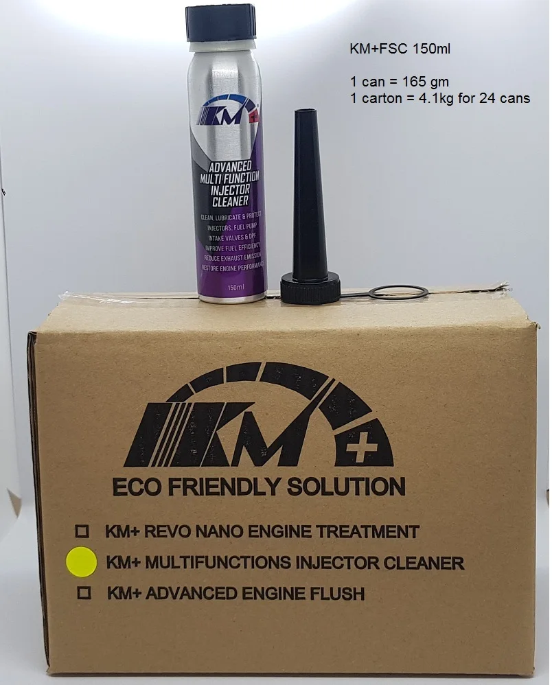 High Quality Km+ Advanced Multi Function Injector Cleaner Optimize Fuel