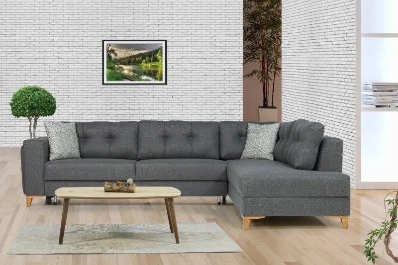 Meric Modern Living Room Comfortable Corner Sofa Set Made In Turkey Oem ...