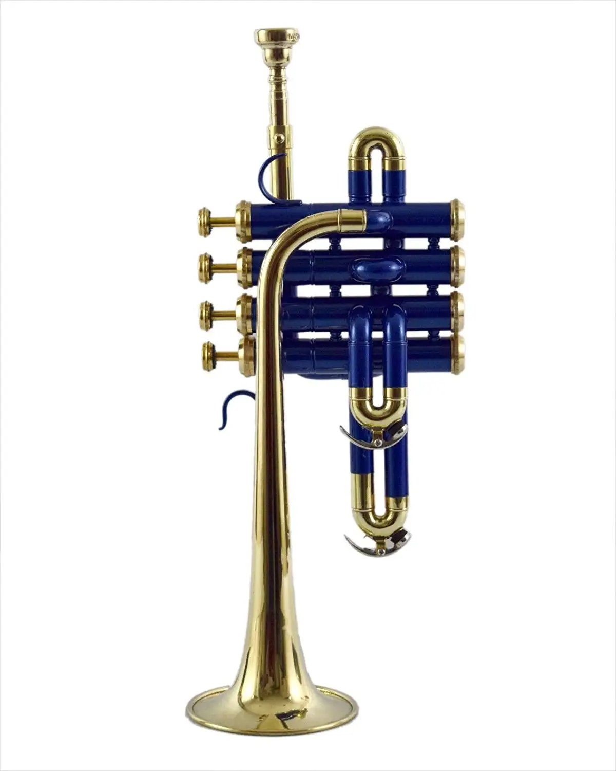 new golden nickel bb flat piccolo trumpet with free case mp