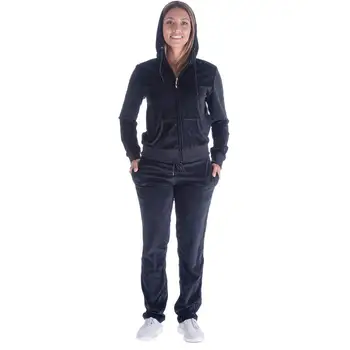 black velour suit