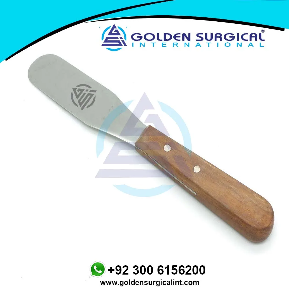 Dental Mixing Wooden Spatula Straight Orthodontic Dentistry Plaster