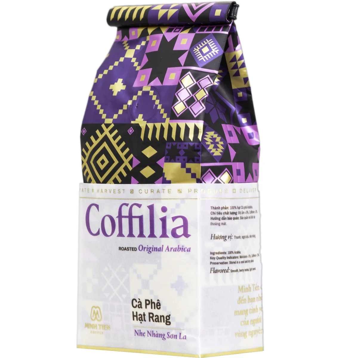 
Medium Roast Level Arabica Variety Gentle Son La Coffilia Roasted Ground Coffee From Vietnam 
