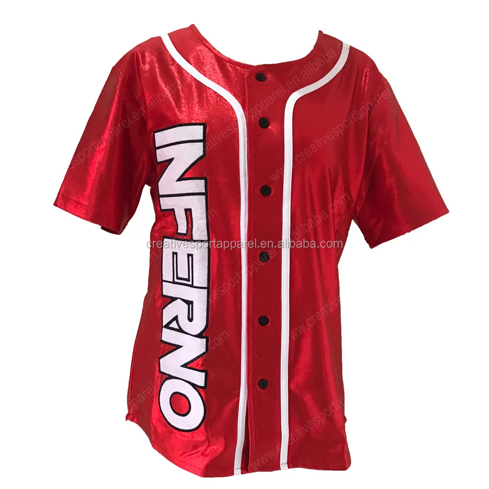 Control Series - Adult/Youth Titan Custom Sublimated Button Front Baseball Jersey