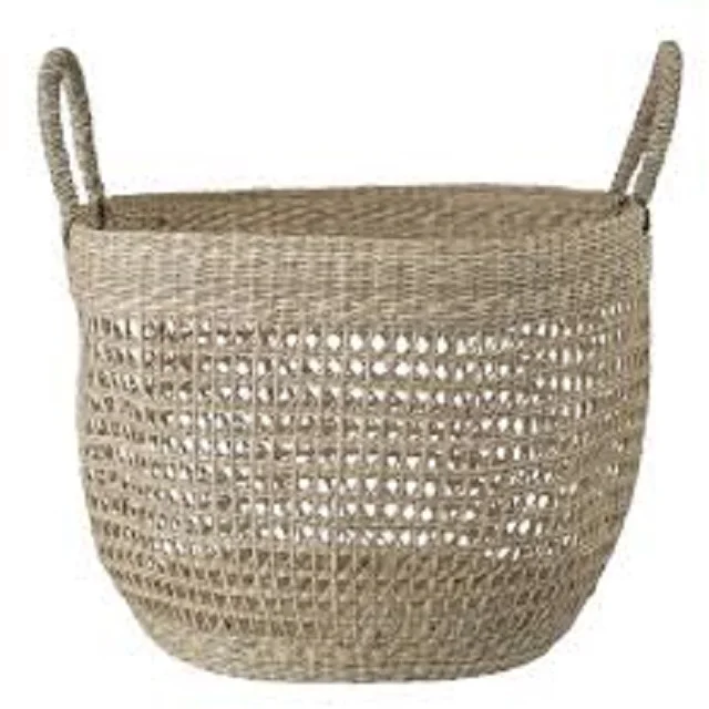 100% Natural Material Seagrass Baskets - Buy Storage Box Multipurpose ...