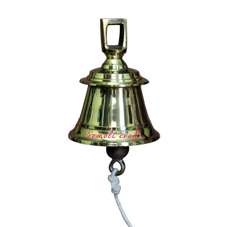 Polished Brass Big Sale Engraved Bell 7 Inch