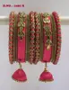 Indian silk thread Leatest Beautiful bangles