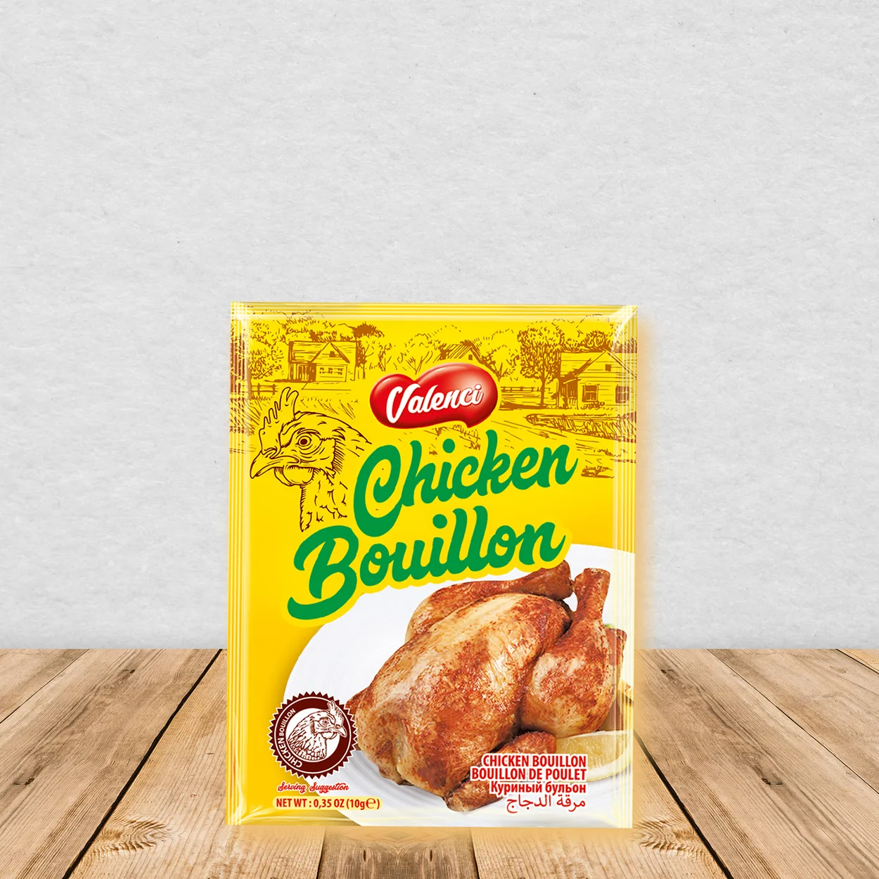 Chicken Bouillon Seasoning Cube Spices Powder Salty And Good Taste