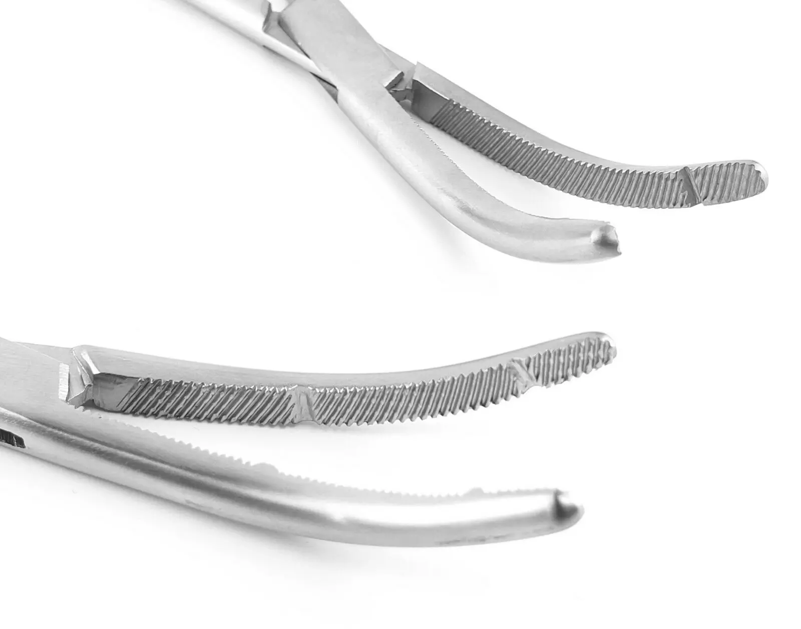 2 Heaney Ballentine Hysterectomy Forceps Curved 8.1/4 Surgical