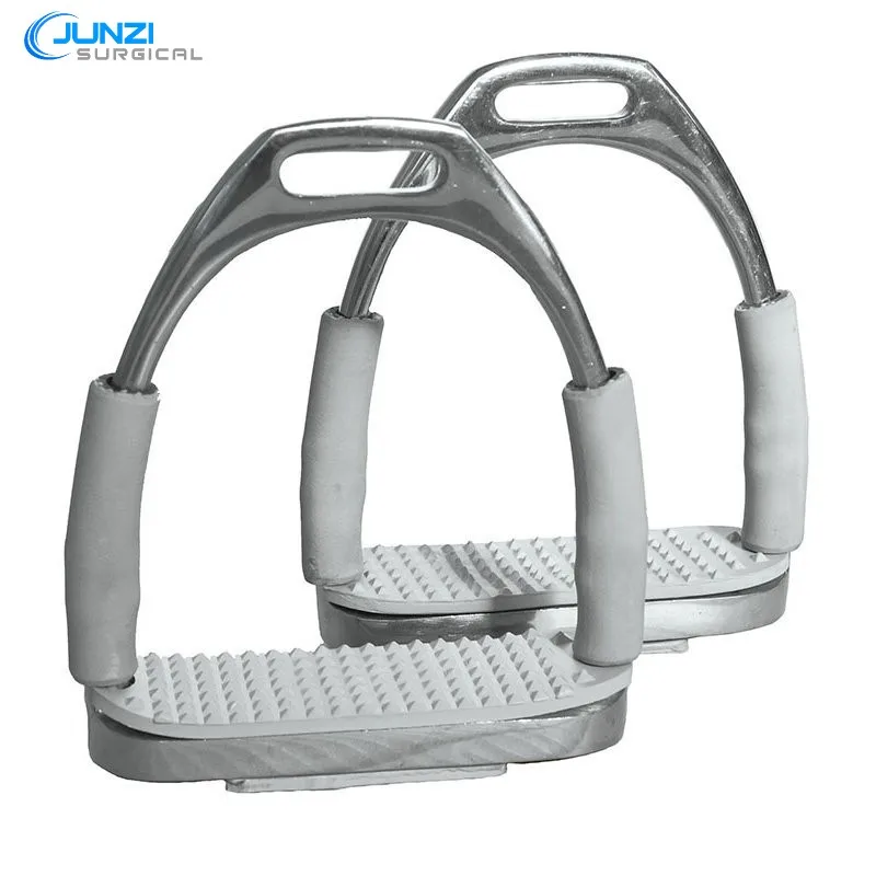 Safety Steel Flexi Stirrup With Black Tread Best Quality Stainless Steel Horse Stirrup Buy