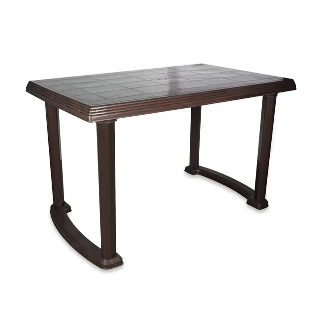 hard plastic dining table