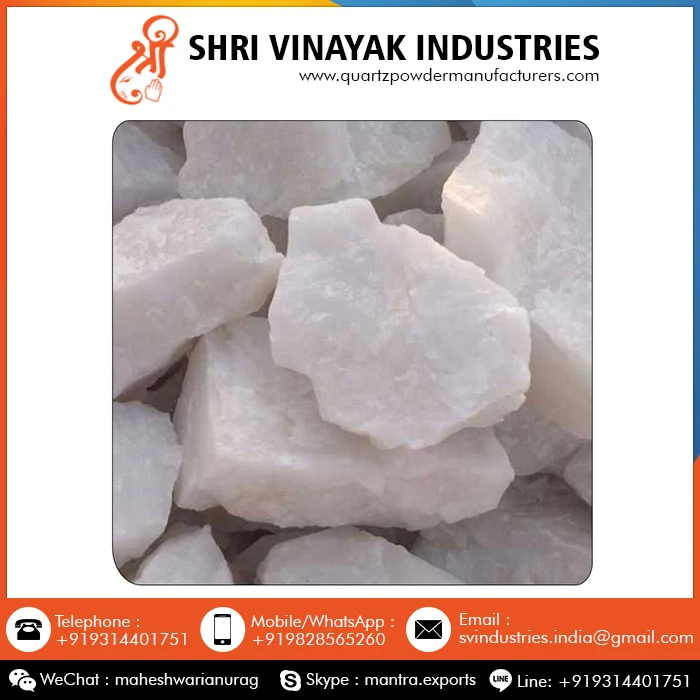 Bulk Quantity Snow White Quartz Lumps In India - Buy Quartz Lumps High ...