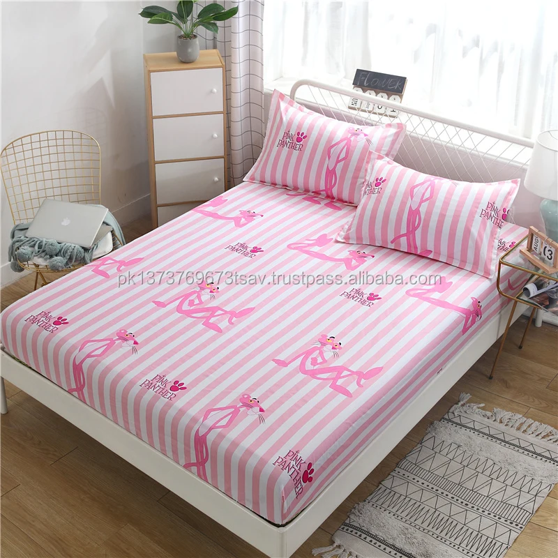 White Bed Linen Pure Cotton Bed Linen Plain Sheet Set Satin Covers