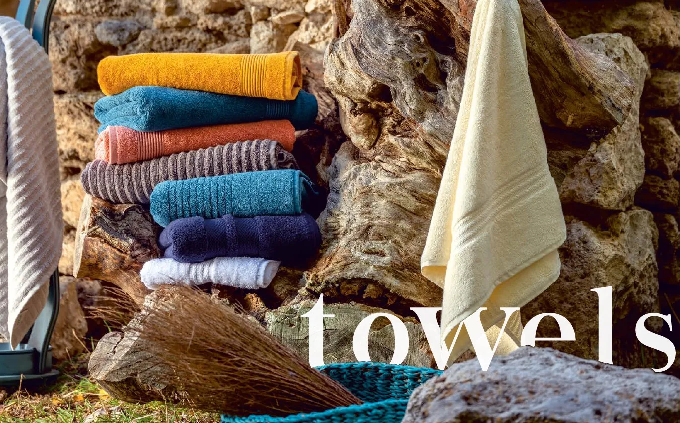 Londe Towel 480 Gsm 100 High Ring Cotton Dobby Border Design Coloured